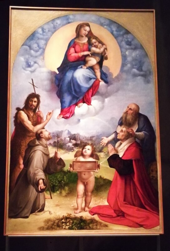 バチカン美術館 フォリーニョの聖母