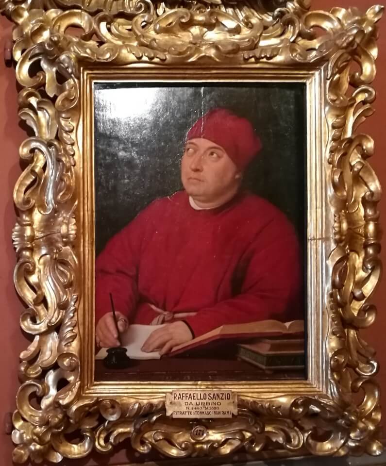 ピッティ宮殿 パラティーナ美術館  トマソ・インギラーミの肖像